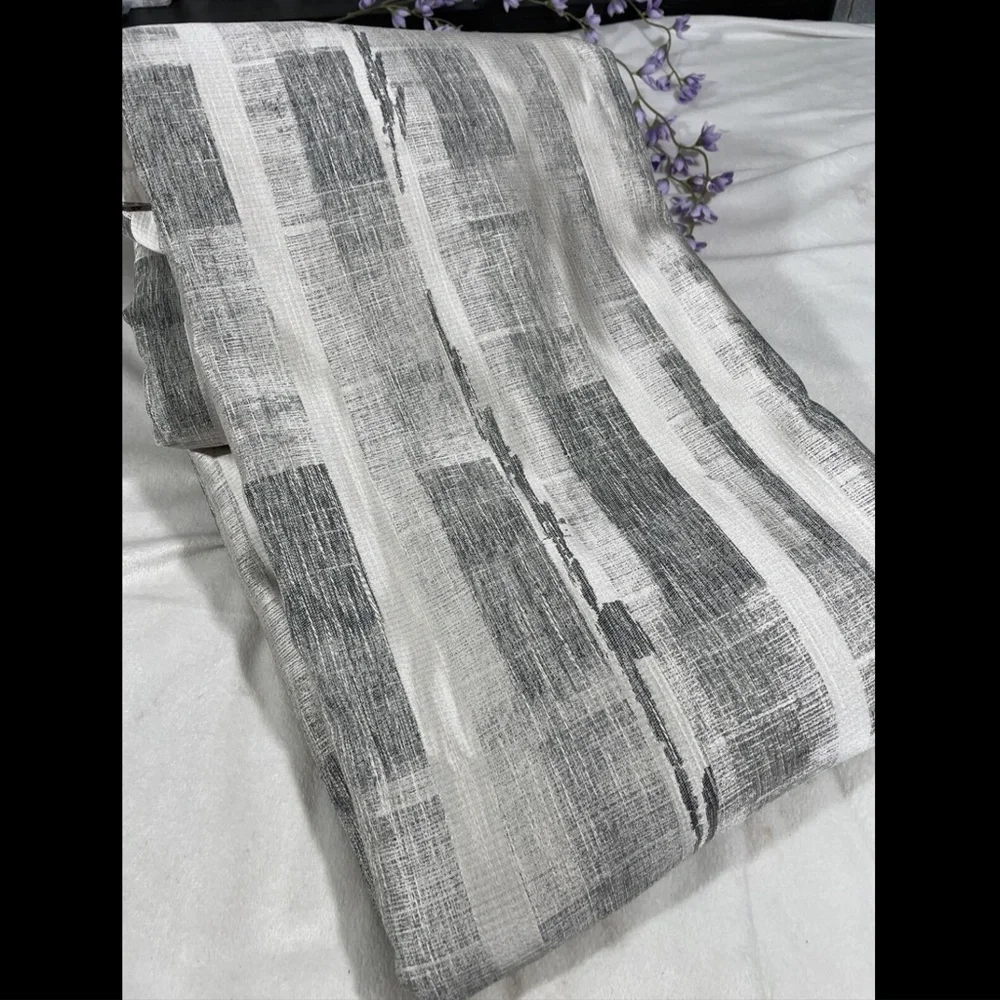NIB Hotel‎ Collection [ Full / Queen ] Broken Stripe Duvet Cover ONLY